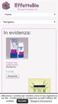 Mobile Screenshot of effettobio.com